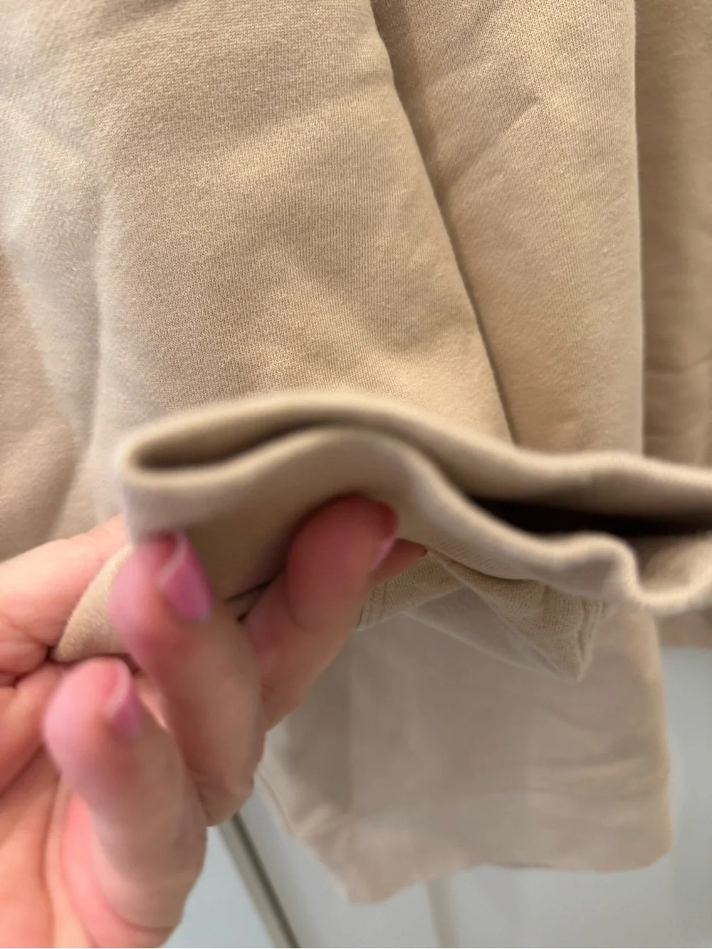 lululemon athletica Crewneck Sweatshirt - Light Tan- Womens 18